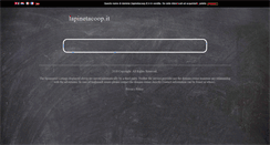 Desktop Screenshot of lapinetacoop.it